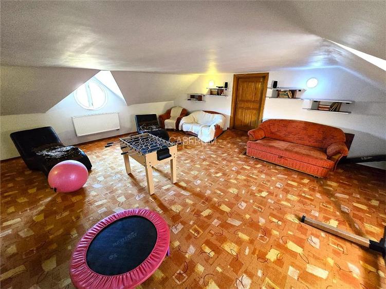 VIDEO | Domeniu privat la Padurea Noroieni | Vila D + P + M cu 9 camere | Curte, - 32