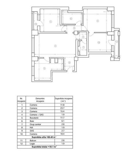 Apartament 4 camere Unirii - 6