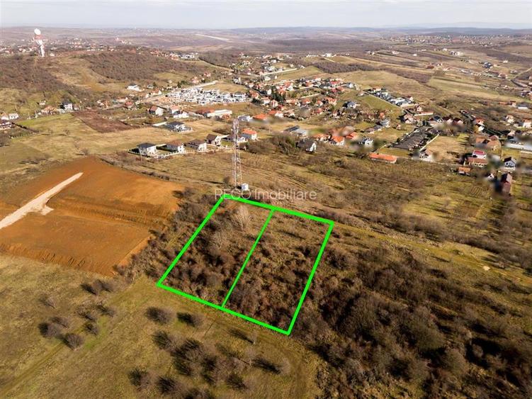 RECO Teren  intravilan- panorama asupra orasului -str. Caisilor - 4