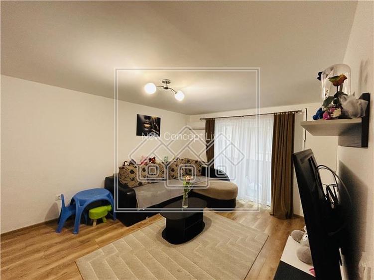 Apartament de vanzare in Sibiu - decomandat - 48 mp - etaj 2/3 - 4