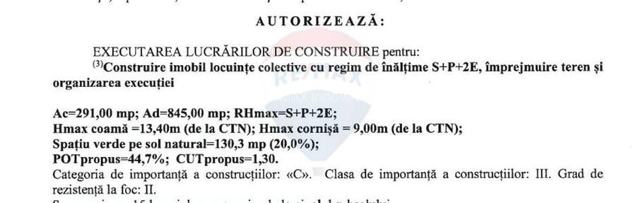 Teren Bucurestii Noi Autorizatie Construire S+P+2E+M - 2
