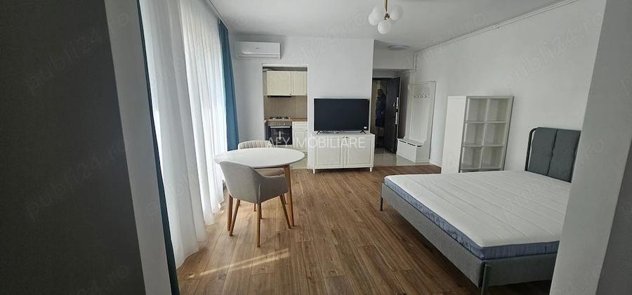 Garsoniera noua de inchiriat-zona Berceni- Centrala proprie - 5