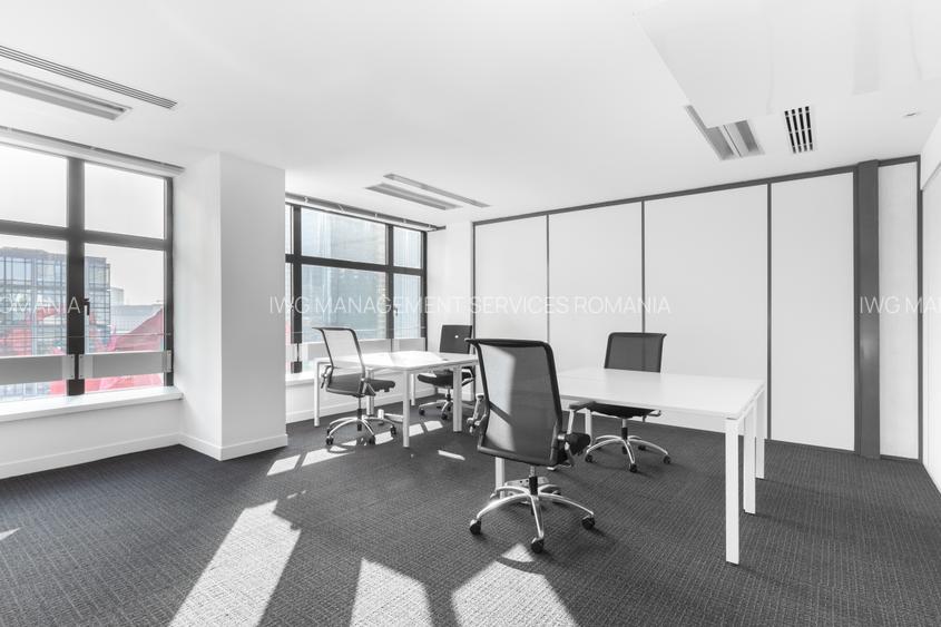 Spațiu de birou privat pentru 4 persoane în Regus Hermes - 2