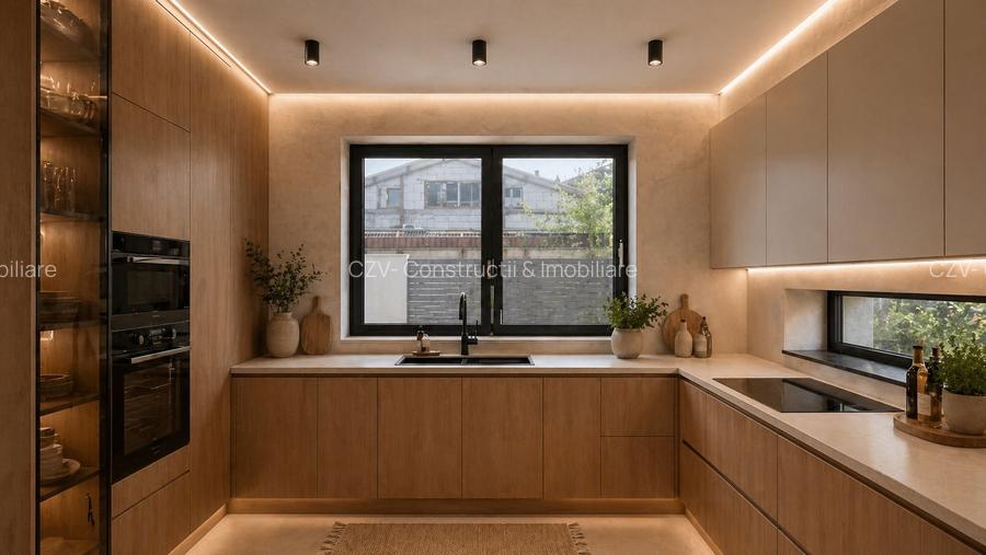 Casă spectaculoasă – 314 mp utili, cramă, terase, 7 camere, teren 432 mp - 5