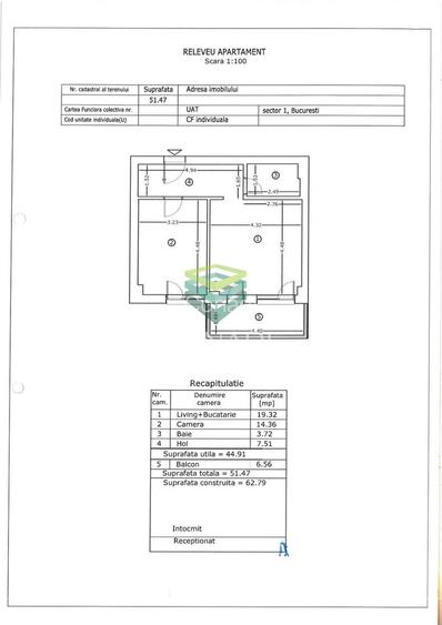 Apartament Nou 2 camere + loc de parcare subteran | Domenii - 14