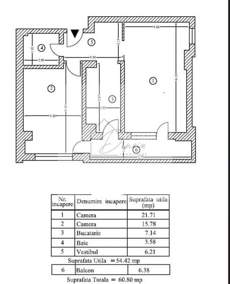 Apartament 2 camere  in Otopeni I Complex nou cu piscina I COM 0% - 4