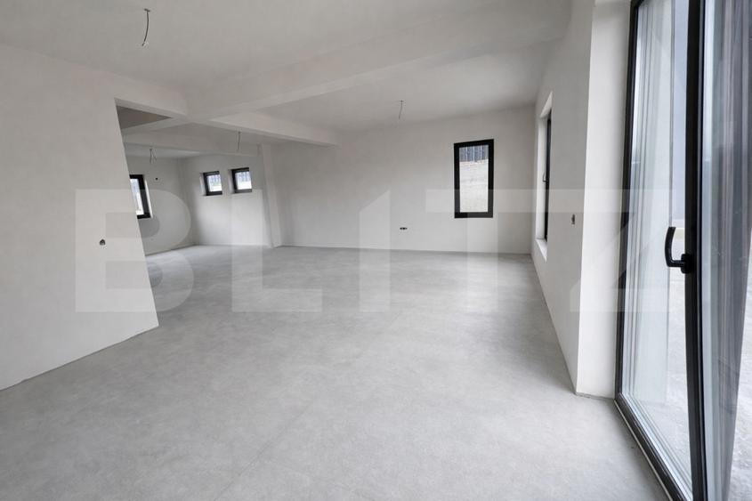 Casă individuală modernă cu 3 dormitoare, 120 mp utili, 463 mp de teren - Dezmir