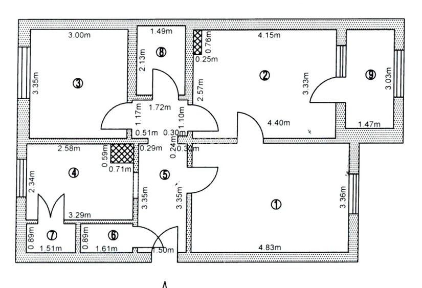 Apartament 3 camere decomandat  - zona Tiglina 1, cu vedere spre parc - 8