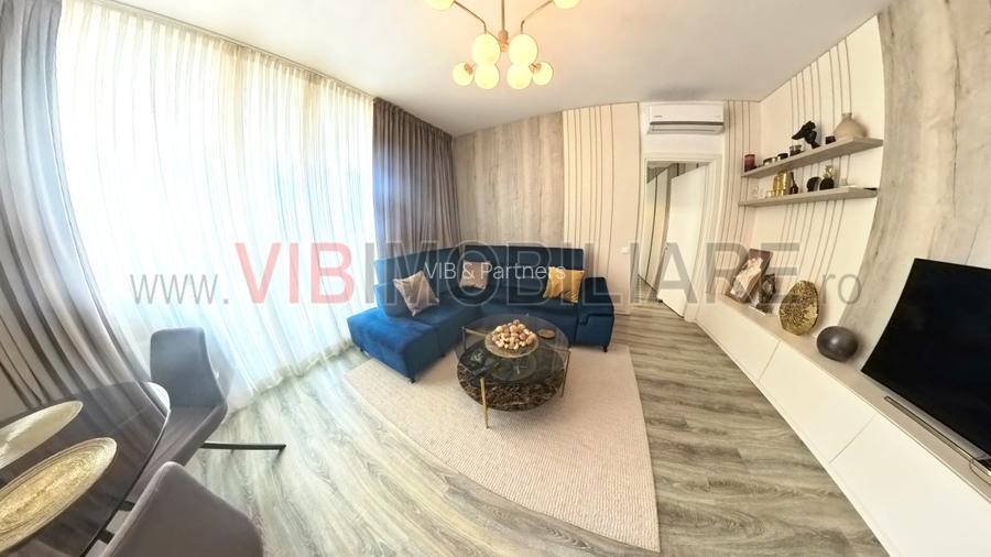 Apartament 3 camere Laguna Residence 6/7 - mobiliat si utilat complet - 2 locuri - 2