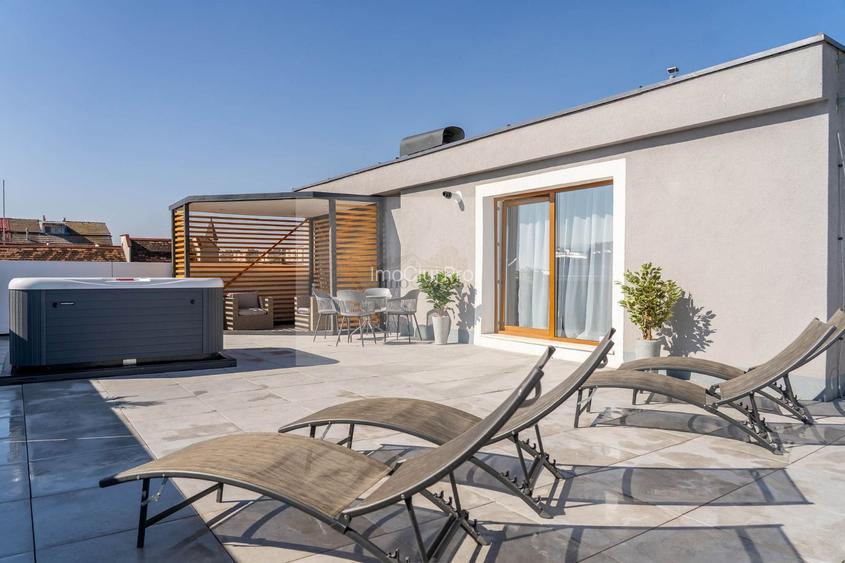 Penthouse LUX cu terasă 150 mp & jacuzzi | Iulius Mall – FSEGA - 17