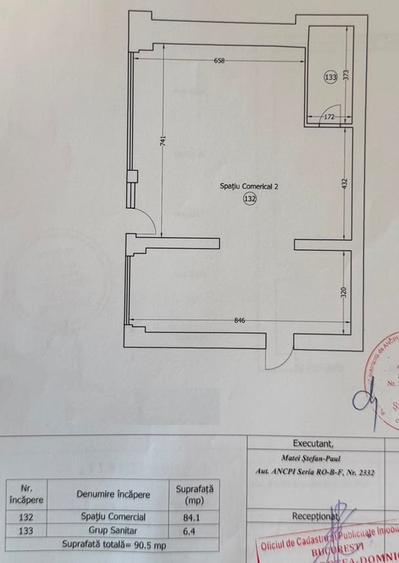 13 Septembrie : Spatiu comercial aflat in ansamblul rezidential Vulcan !