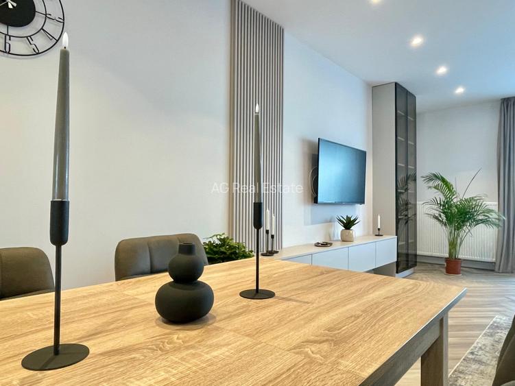 De închiriat apartament 2 camere – 63 mp + terasă 13 mp- Parcare subterana - 10