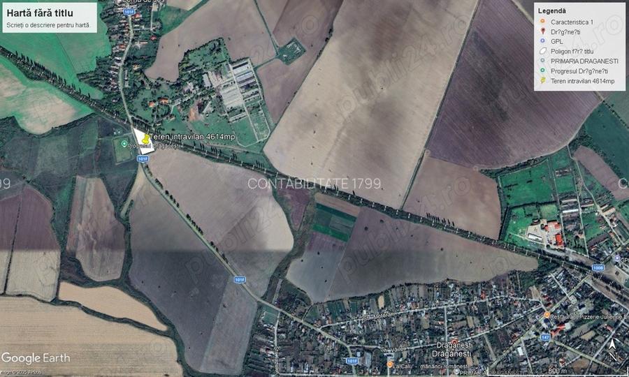 4.613 mp Teren intravilan de vânzare în Drăgănești, Prahova INVESTITIE - 5