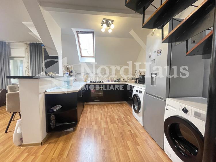 DE VANZARE APARTAMENT TIP MANSARDA | UTILAT | MOBILAT | VASILE AARON - 5