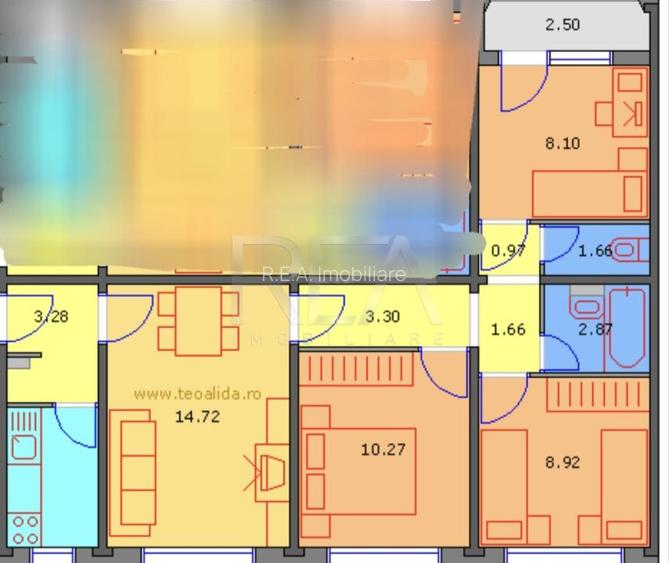 4 camere, semidecomandat, 1/10-Drumul Taberei - 9