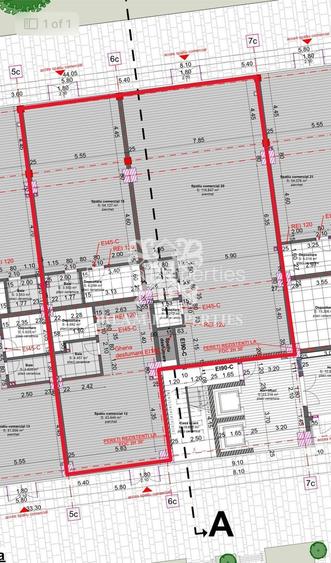 Spațiu comercial | Birou | Magazin | Showroom, strada Fabricii - 7