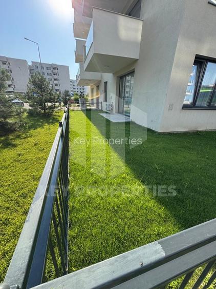 Greenfield, 2 camere nou, prima inchiriere cu gradina - 70 mp si parcare - 14