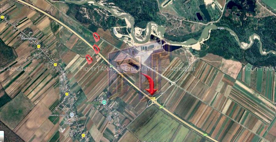 Terenuri industriale cu deschidere la A1, km 64 – Jugureni, Dâmbovița - 16