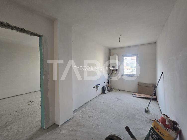 Apartament 3 camere 56mp de vanzare decomandat zona Valea Aurie Sibiu - 4
