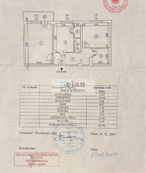 Militari Lujerului - 2 camere decomandat, 60 mp, et 7, Metrou - 15