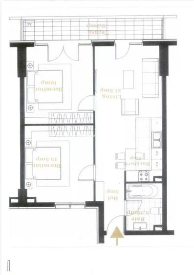 Apartament 3 camere Soho Unirii - 8