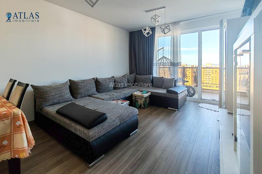 3 camere decomandat, terasă panoramică, et. 10/10, 2 bai, parcare, Urban Plaza - 9