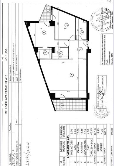 Apartament chirie | 3 Camere | Nordului - 8