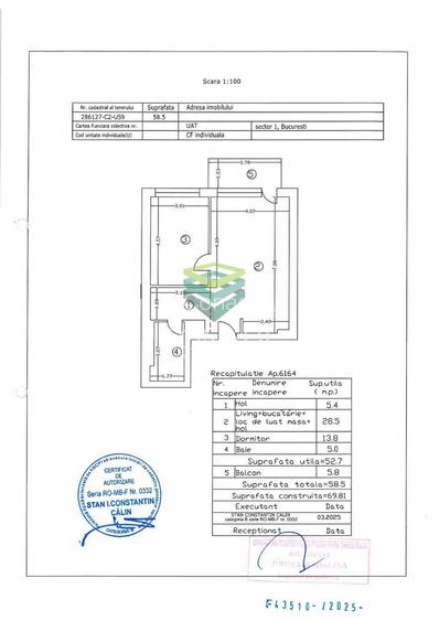 2 camere in Arcadia | Parcare subterana | 3 min Metrou - 1