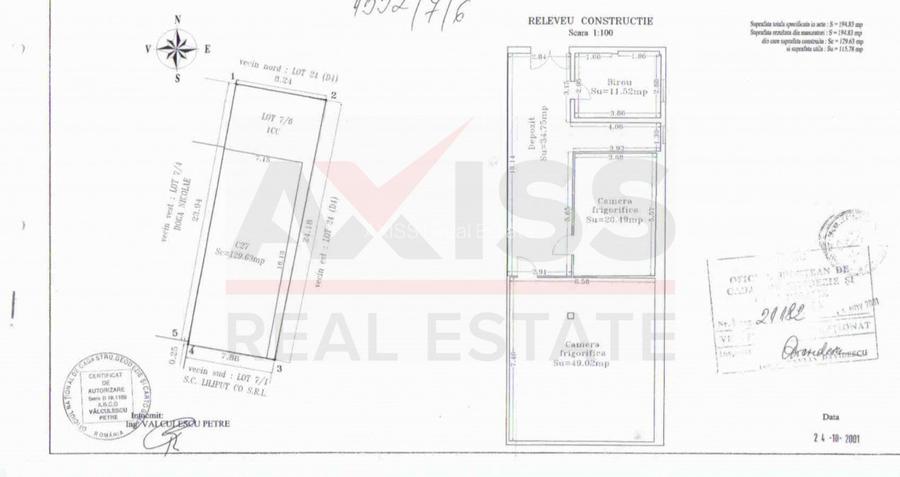 Depozit P+M pe Interioara 3 | Halta Traian | teren proprietate 194 mp - 5