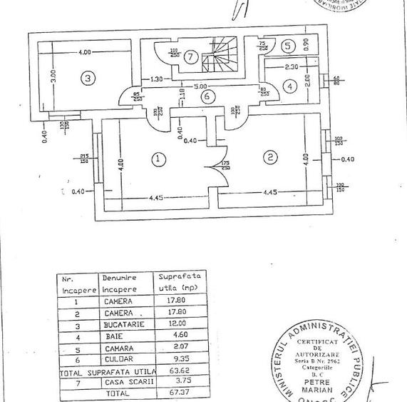 Apartament 4 camere 150 mp in vila | centrala proprie | Titulescu - Bd. Alexandr - 14