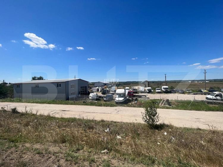 Teren 5000 mp cu hala de 280 mp in Isalnita, cu deschidere la E79 - 5