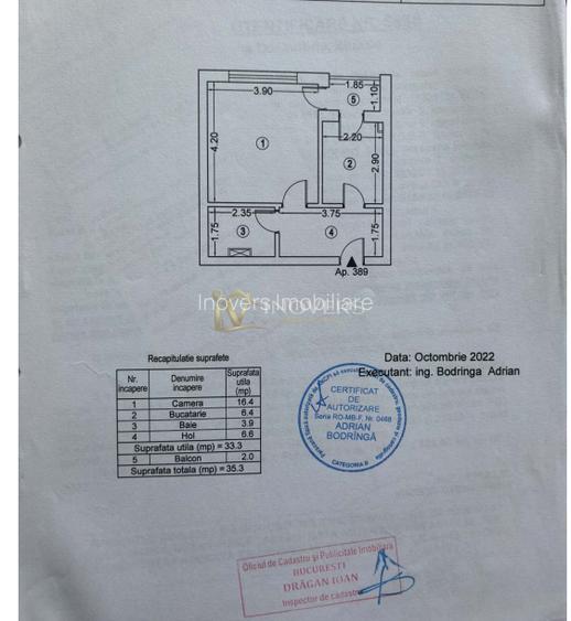 Garsonieră  - Vedere Parc Liniei | Exigent Plaza Residence Faza 4 | - 7