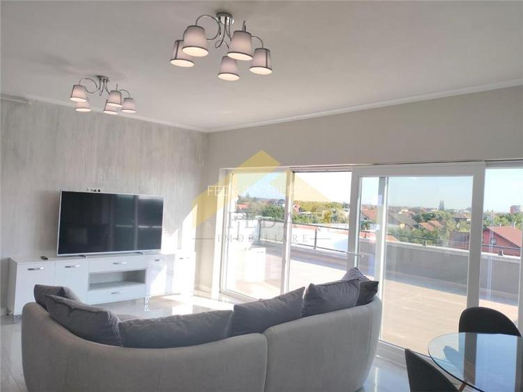 Penthouse 2 camere de inchiriat zona Micalaca - 9