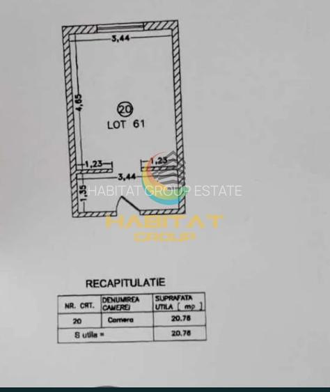 Vanzare Garsoniera Sos. Oltentei 21mp - 1