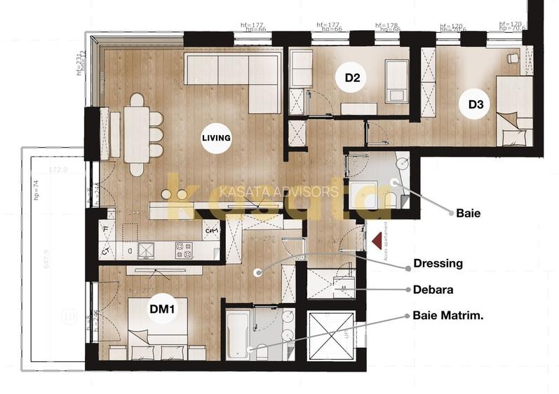OPORTUNITATE | APARTAMENT 4 CAMERE |FABRICA DE GLUCOZA | TEI |BOUTIQUE - 1