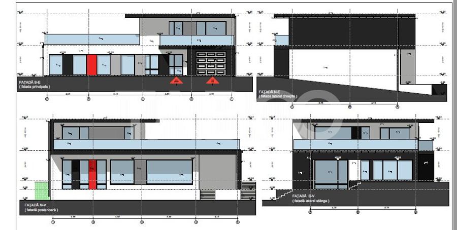 Casa moderna de inchiriat 5 camere cu teren si piscina Cisnadie - 19