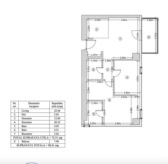 One Mircea Eliade / 3 camere / vedere lac - 13