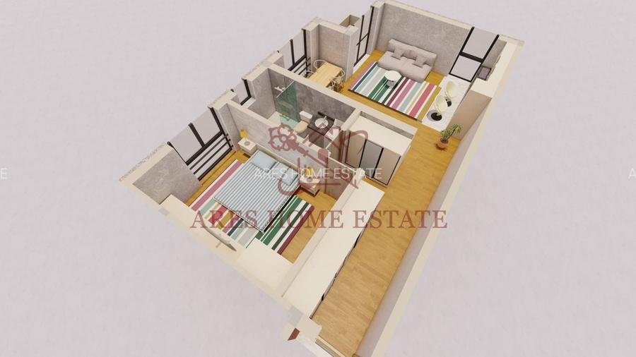 Apartamente cu 2 camere cu incalzire in pardoseala | 1 loc de parcare - 6