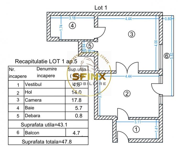 Dorobanti, inchiriere apt. cochet, 2 camere, zona Grigore Alexandrescu - 1