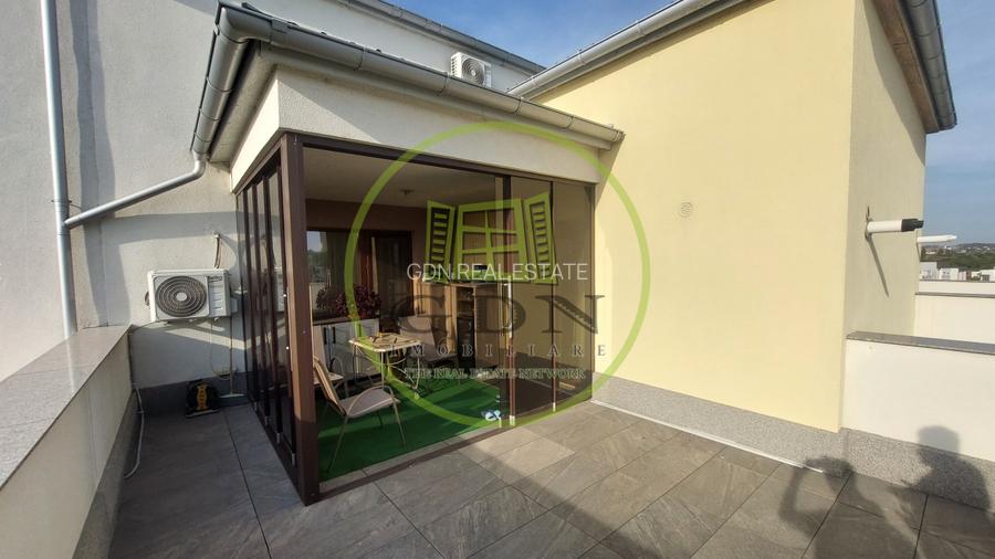 Penthouse, pe doua nivele, 174 mp, Brazda zona Pedagogic - 11