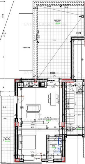 Apartament cu terasa de 35mp aproape de plaja in zona Hanul Piratilor - 7