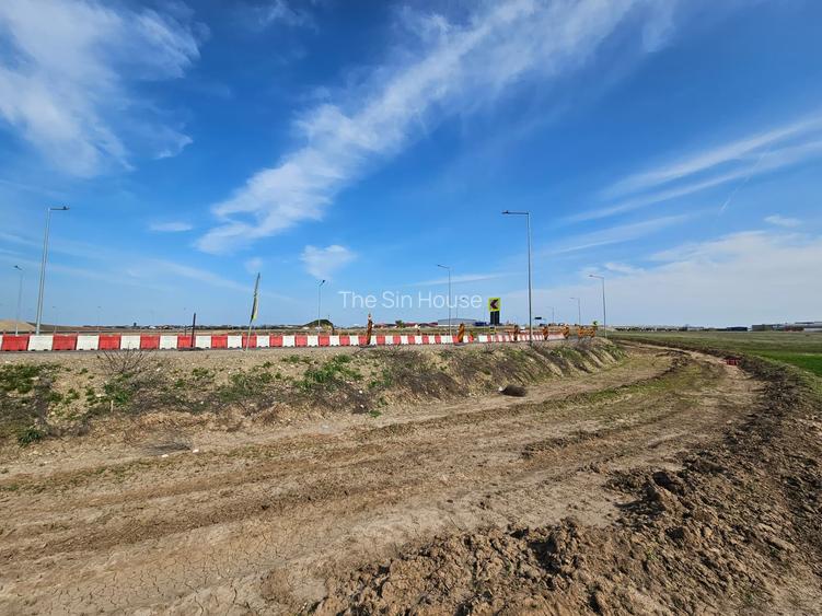 Teren A0 Afumați: 3303-7.569mp Front Generos 78m Ideal Logistic/Hale - 6