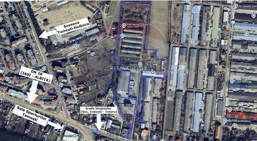 Teren Industrial 3Ha și Hală 1000mp de Vânzare în Tomesti - IAȘI - 2