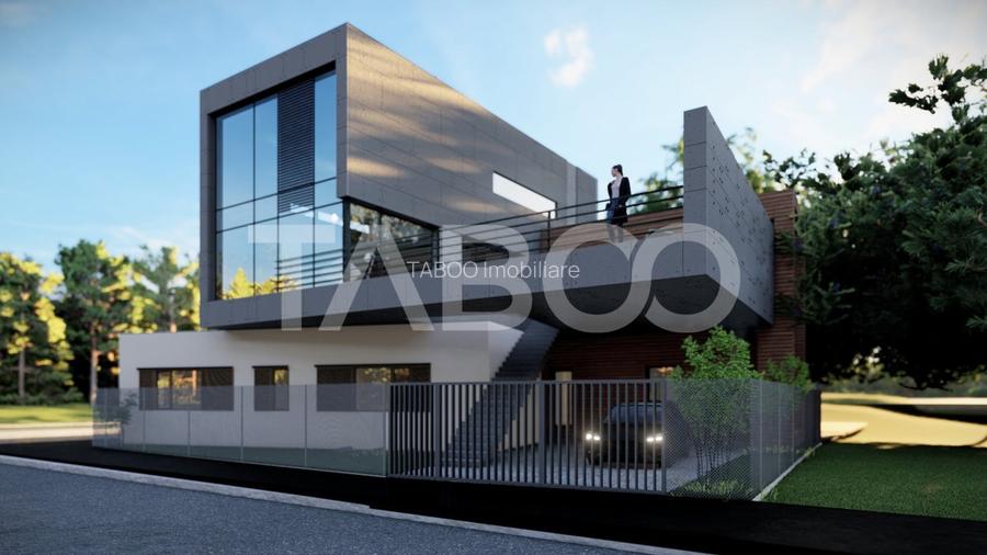 Casa individuala de vanzare cu terasa teren 320 mp zona Centrala Sibiu - 4