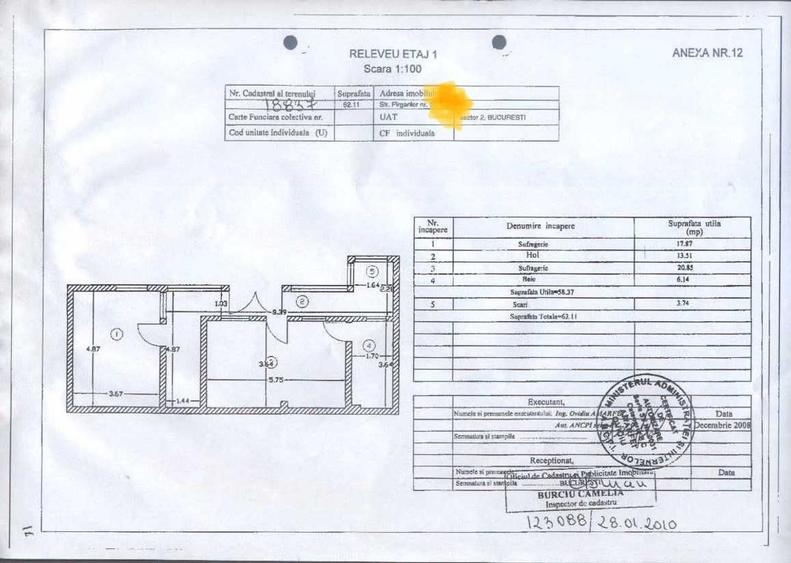 Parcul Circului,CASA INDIVIDUALA +TERENP+ET.1+Pod, an 1970, teren 250 mp - 4