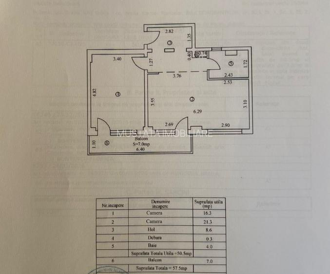 Apartament 2 camere decomandat, Plantelor etaj 2. - 2