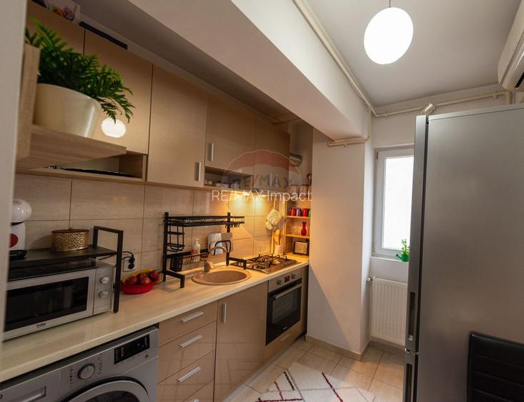 Apartament modern cu 2 camere de vanzare, 50mp, mobilat, Parcul Teilor - 12