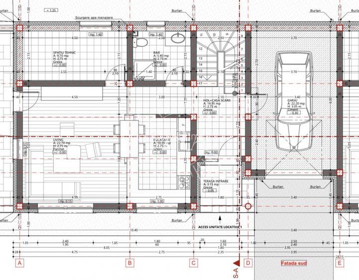 CASA SEMIFINISATA CU CF DE VANZARE CU GARAJ FELEACU - TEREN 430 MP CU PRIVELISTE - 18