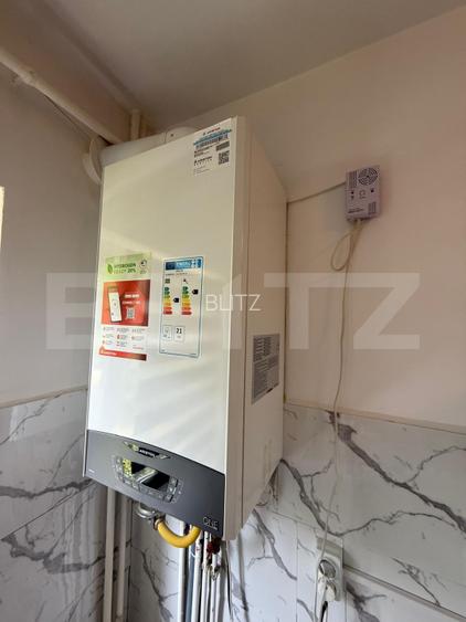 Apartament zona linistita, 2 camere, decomandat, centrala proprie noua - 2