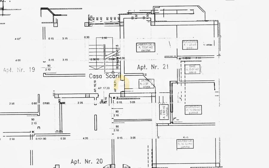 Apartament de vanzare | SU 63 mp, 3 camere | Floresti, zona Teilor - 3